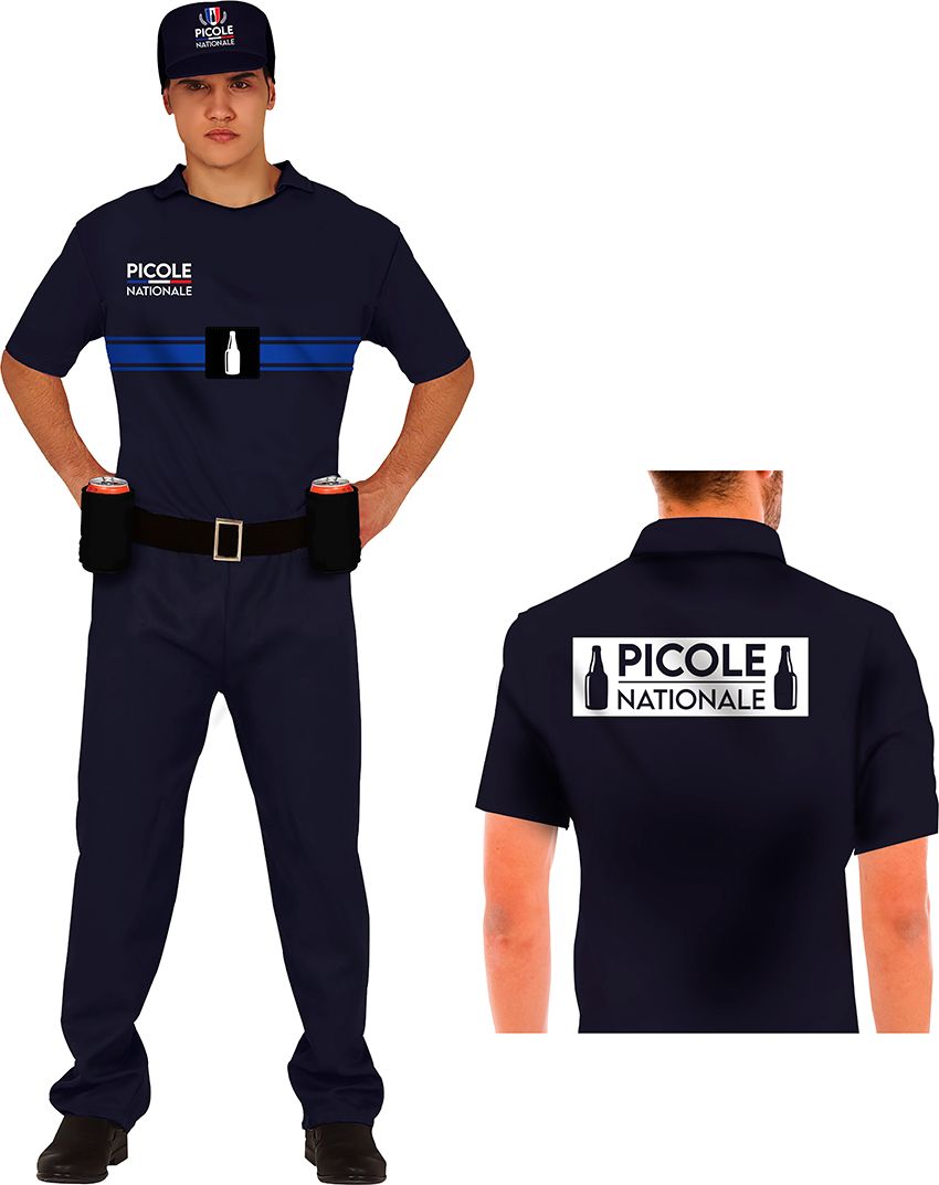 Bier politie outfit heren