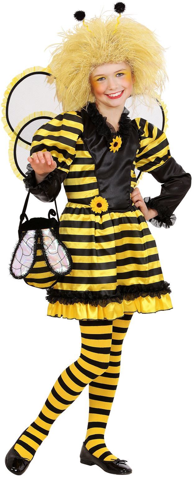 Bijen kostuum kind