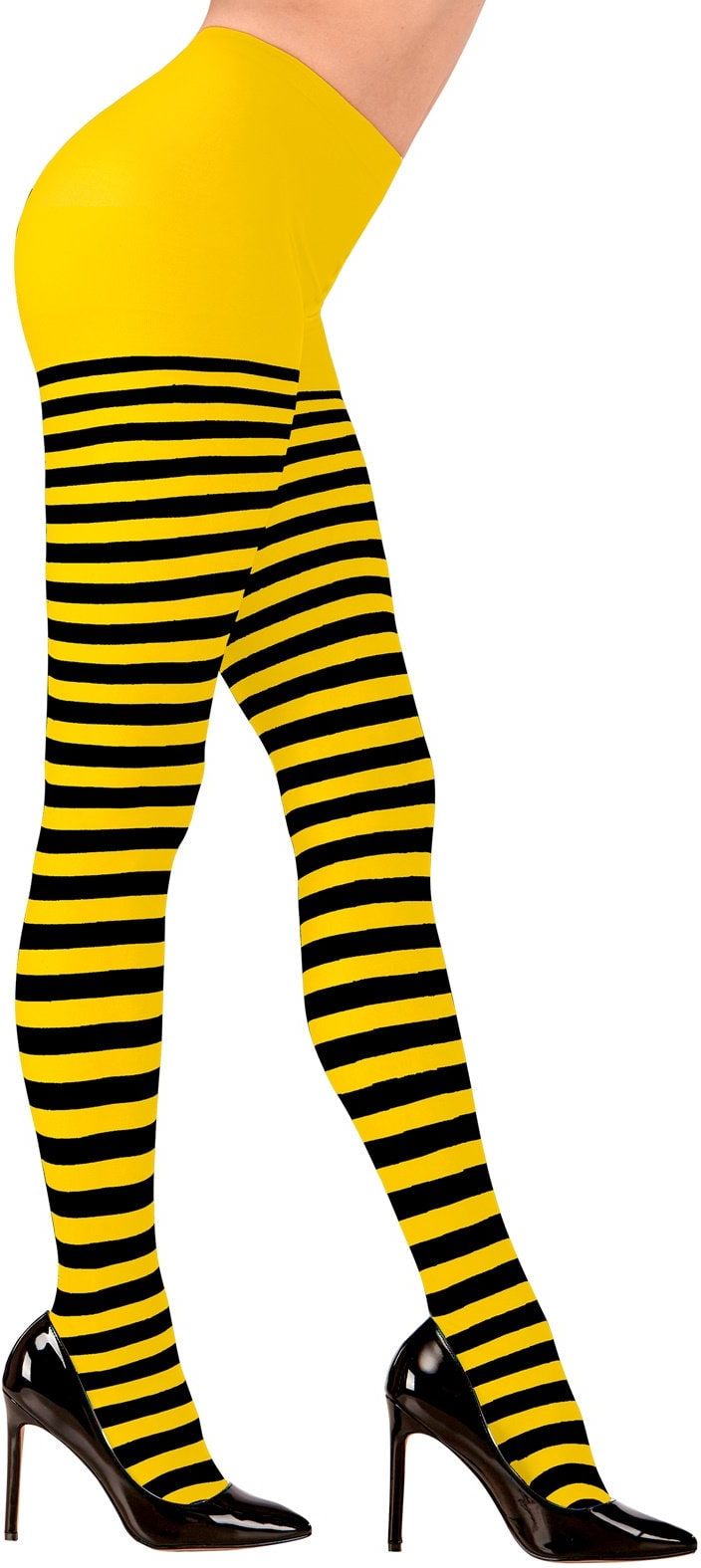 Bijen Panty Geel Zwart Vrouwen