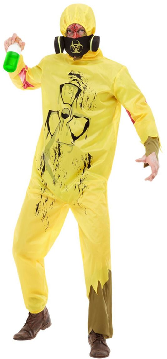 Biohazard geel kostuum