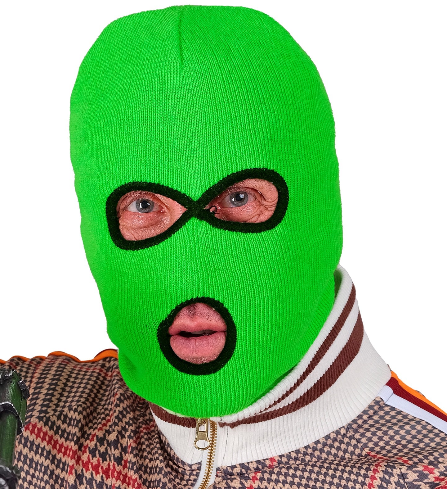 Bivakmuts Neon Groen Dames Heren Feest