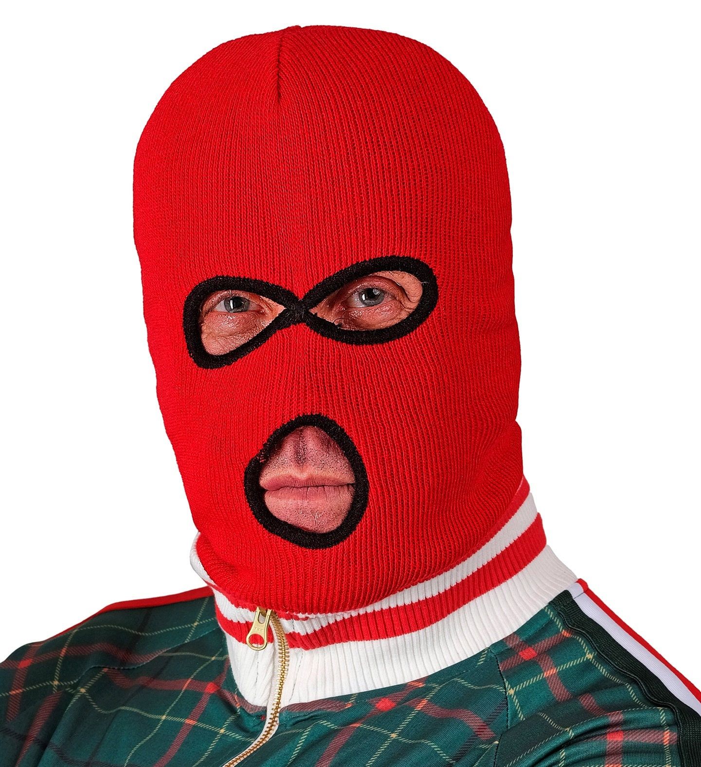 Bivakmuts Rood Dames Heren Feest