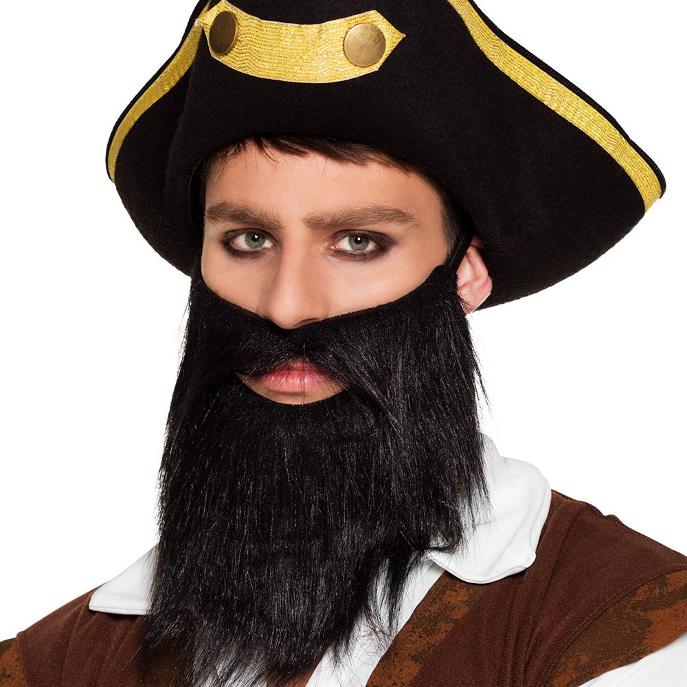 Blackbeard piraat baard