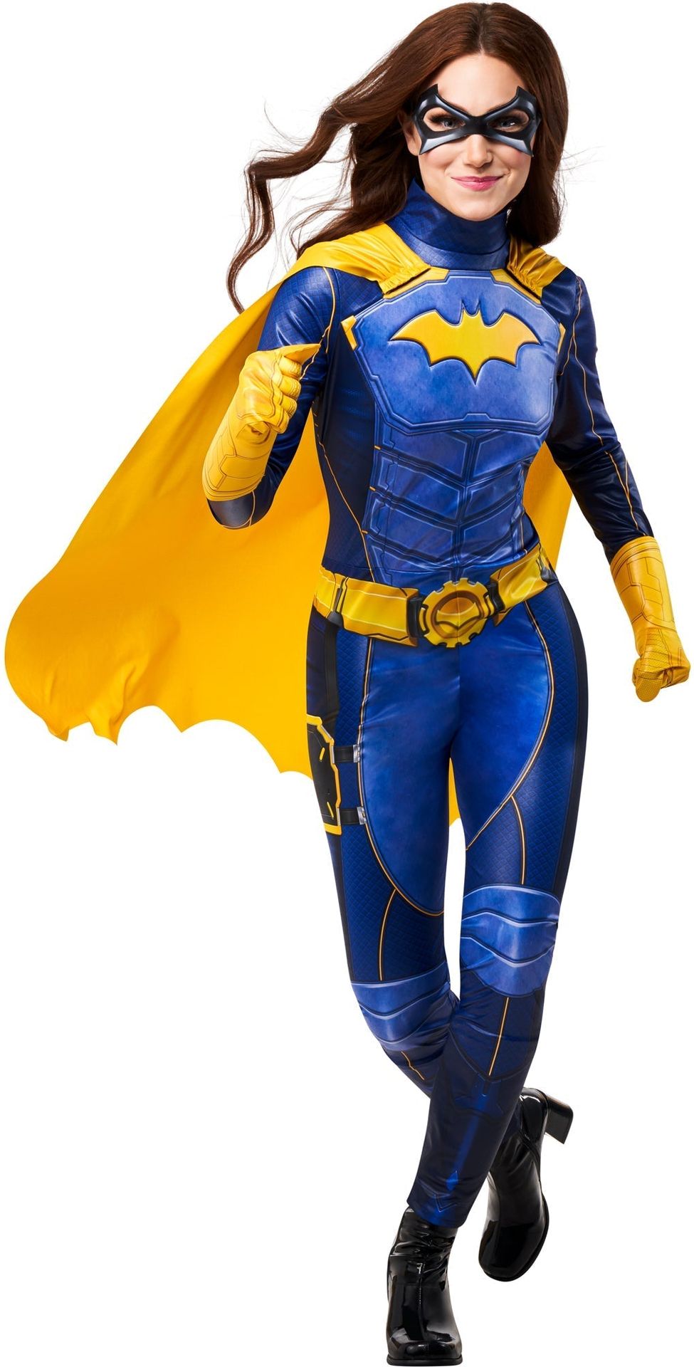 Blauw Gele Batgirl Deluxe Kostuum DC Comics Dames