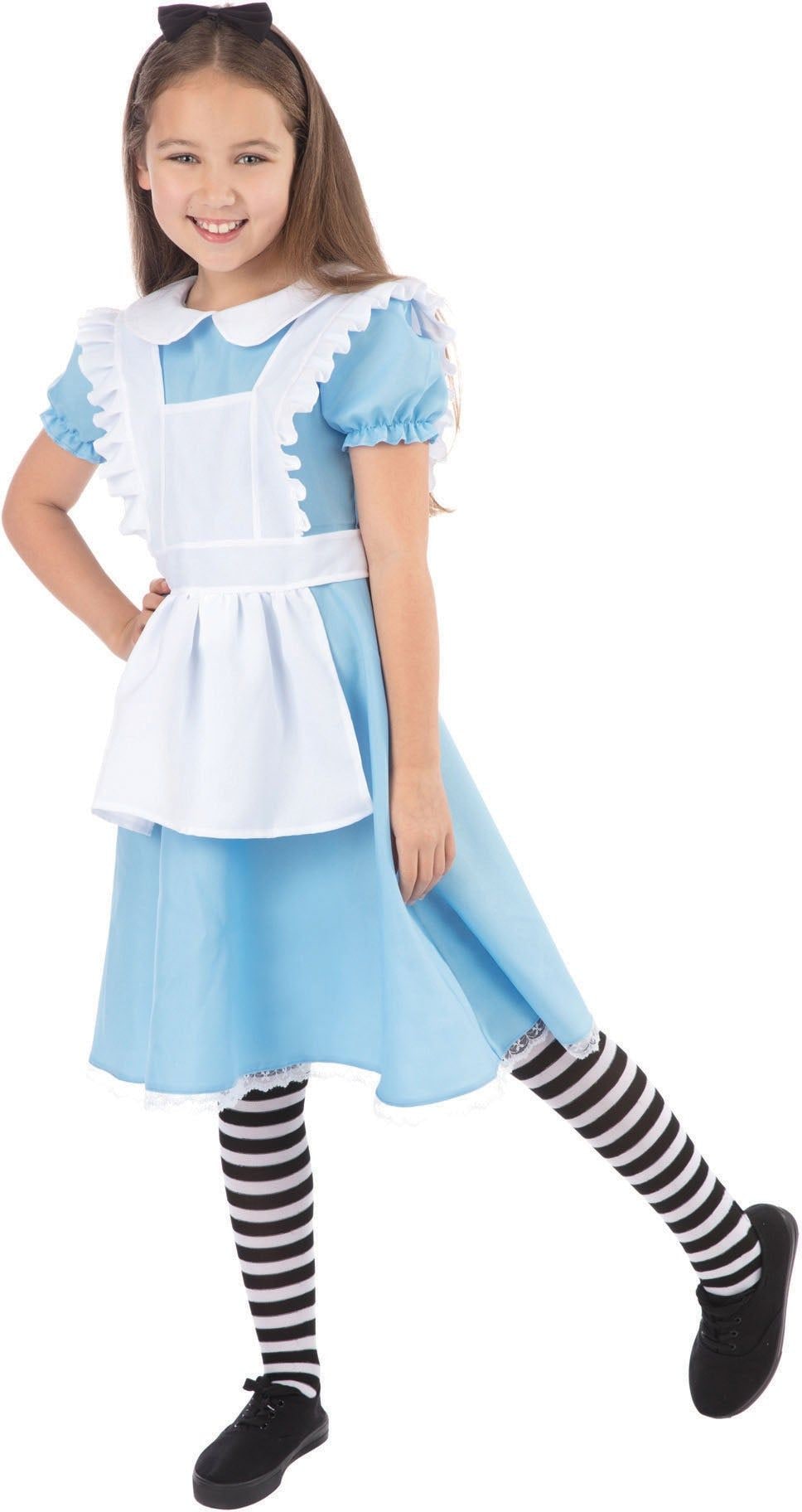 Blauw Jurkje Alice in Wonderland Meisjes