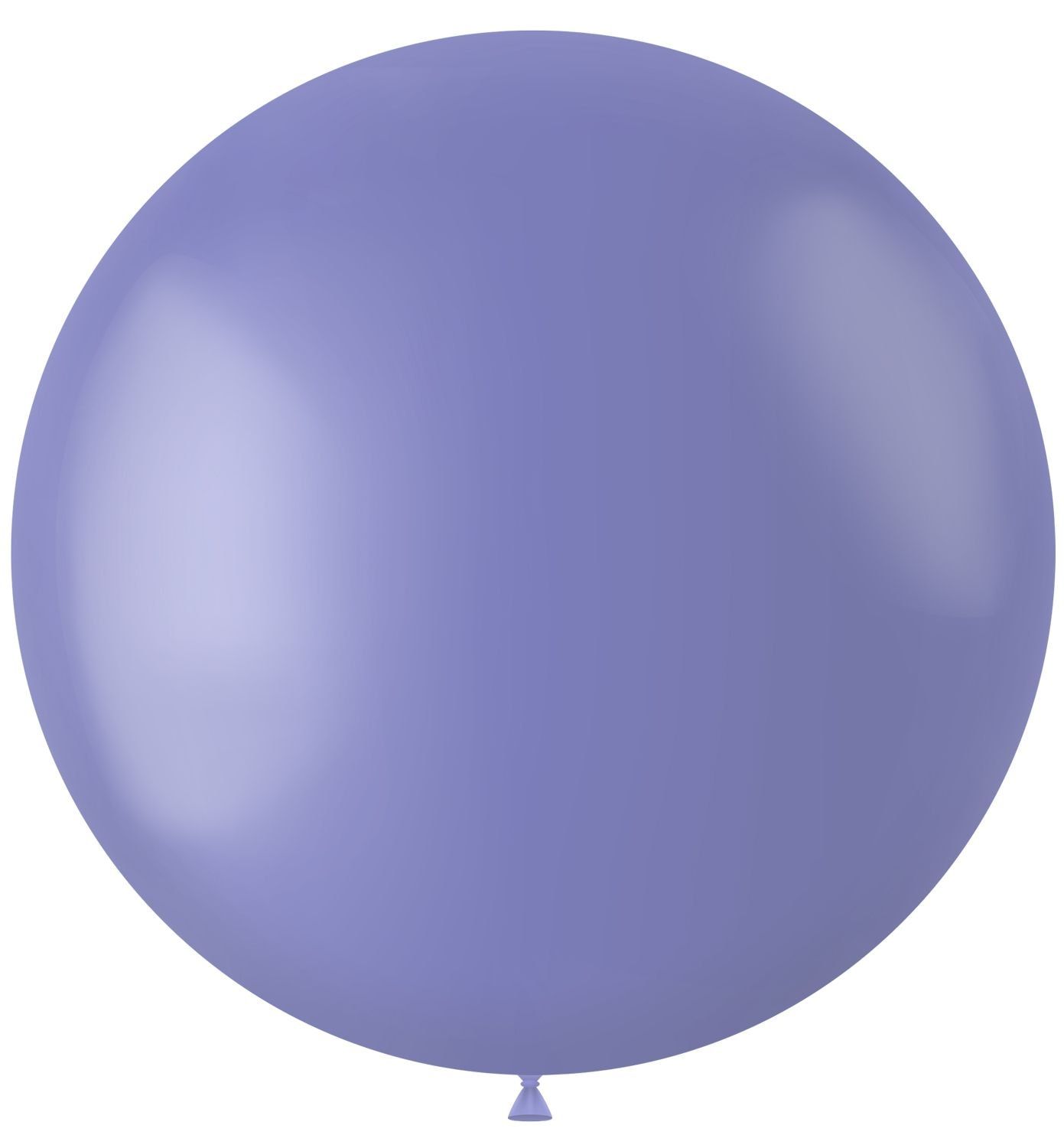 Blauwe ballon matte kleur