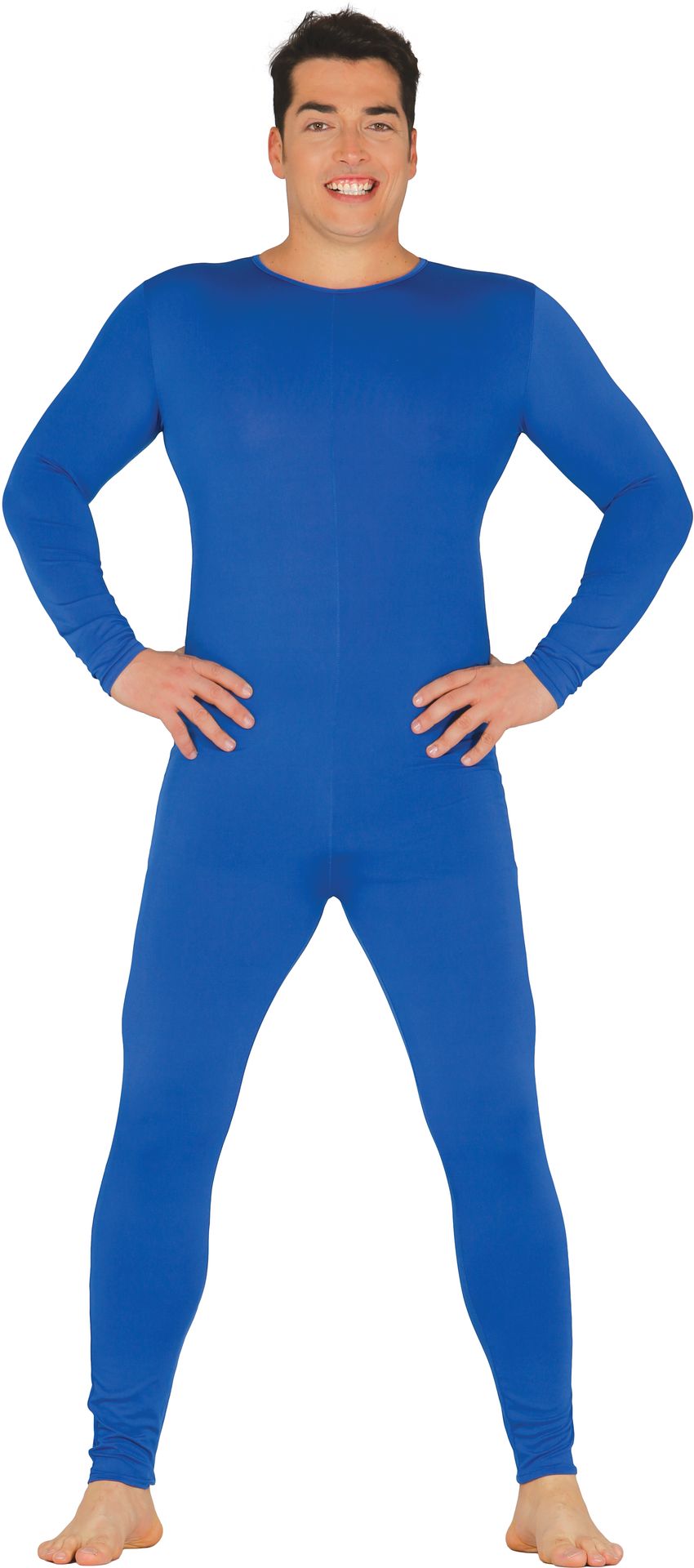 Blauwe bodysuit