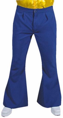 Blauwe hippie broek