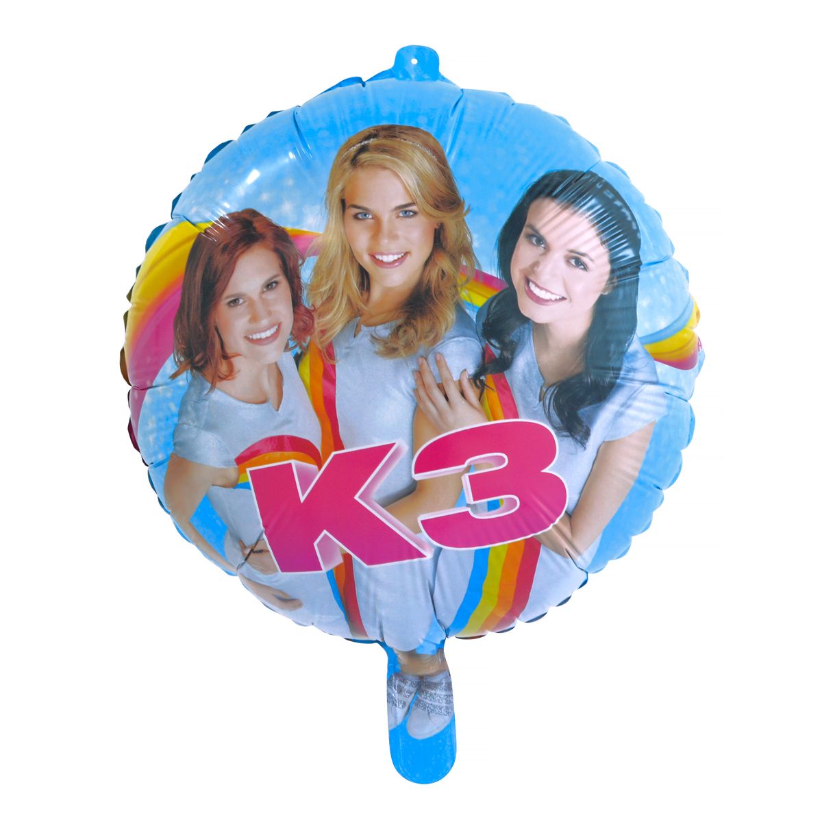 Blauwe K3 folieballon