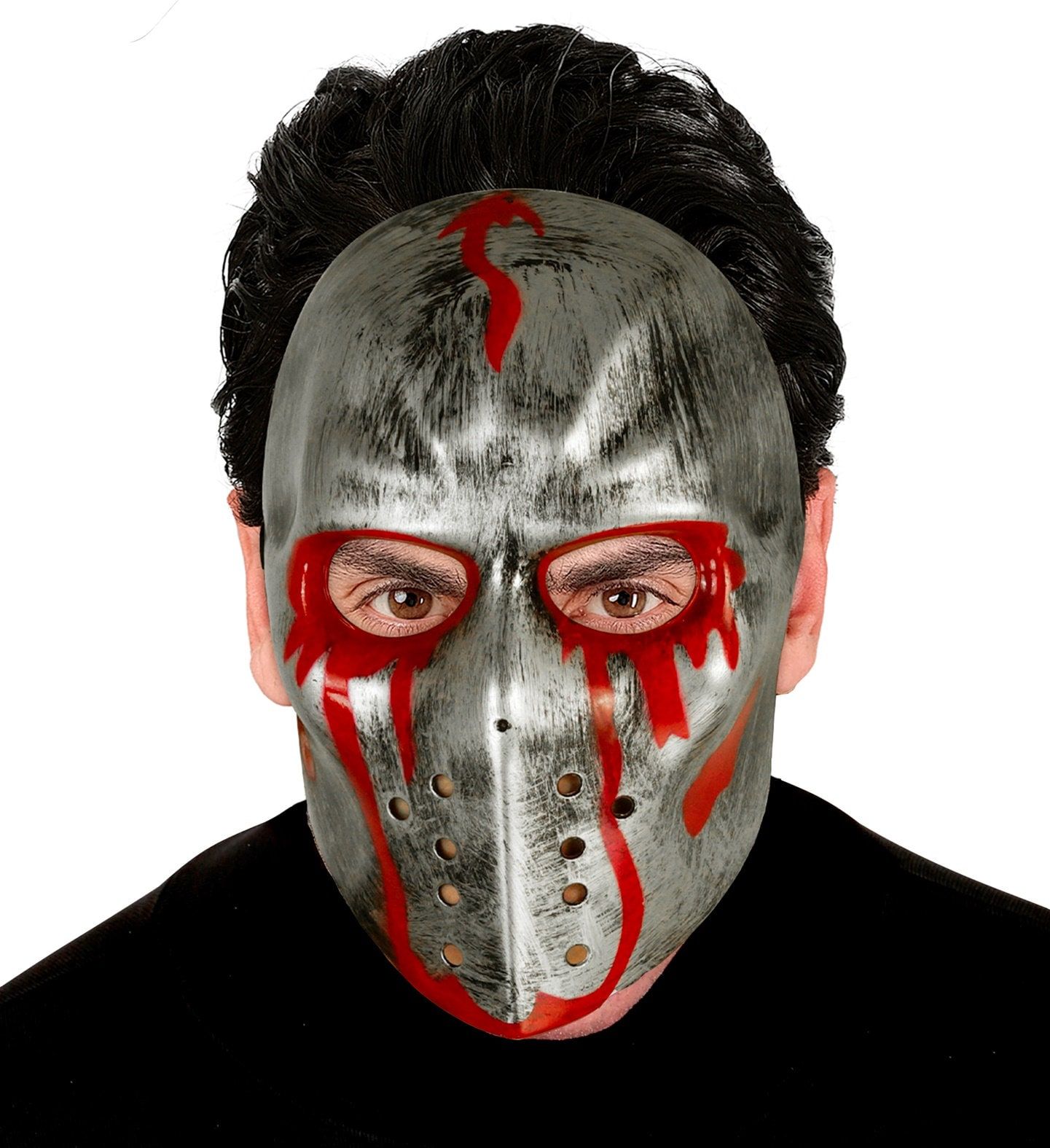Bloed Hockeymasker Horror Halloween Heren