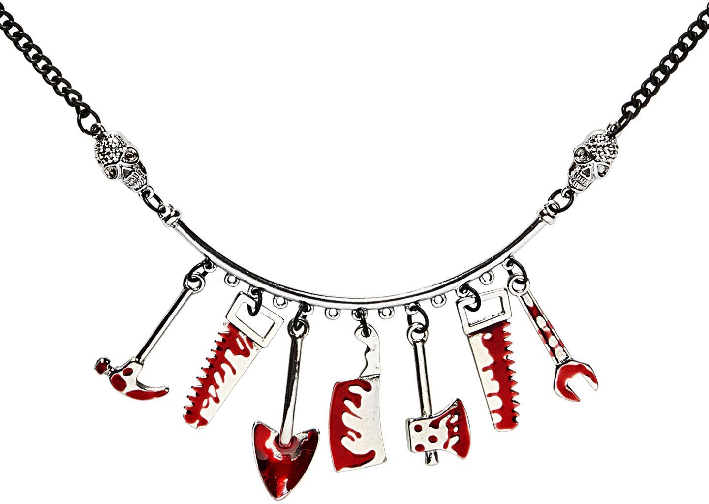 Bloed ketting gereedschap halloween