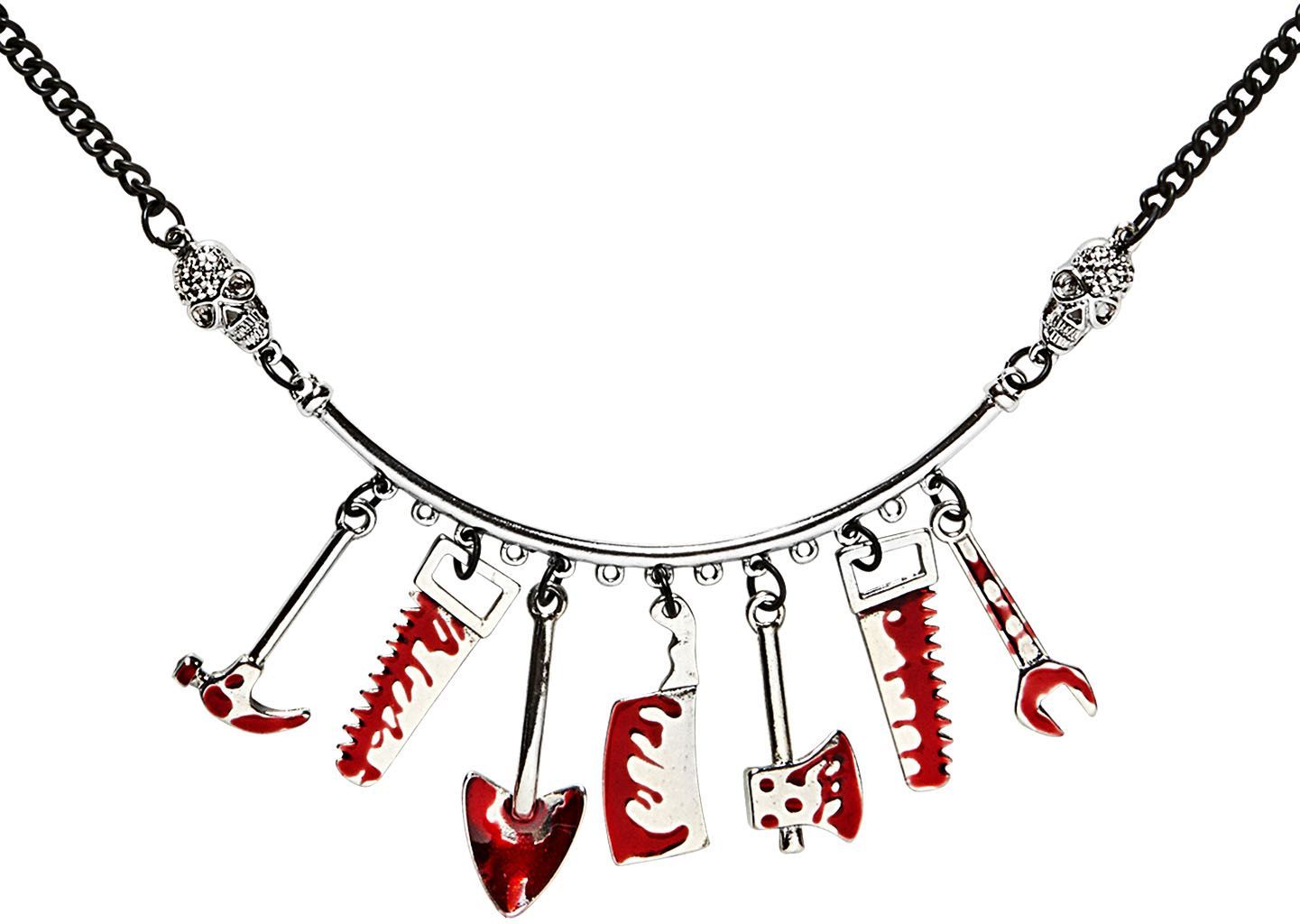 Bloed ketting gereedschap halloween