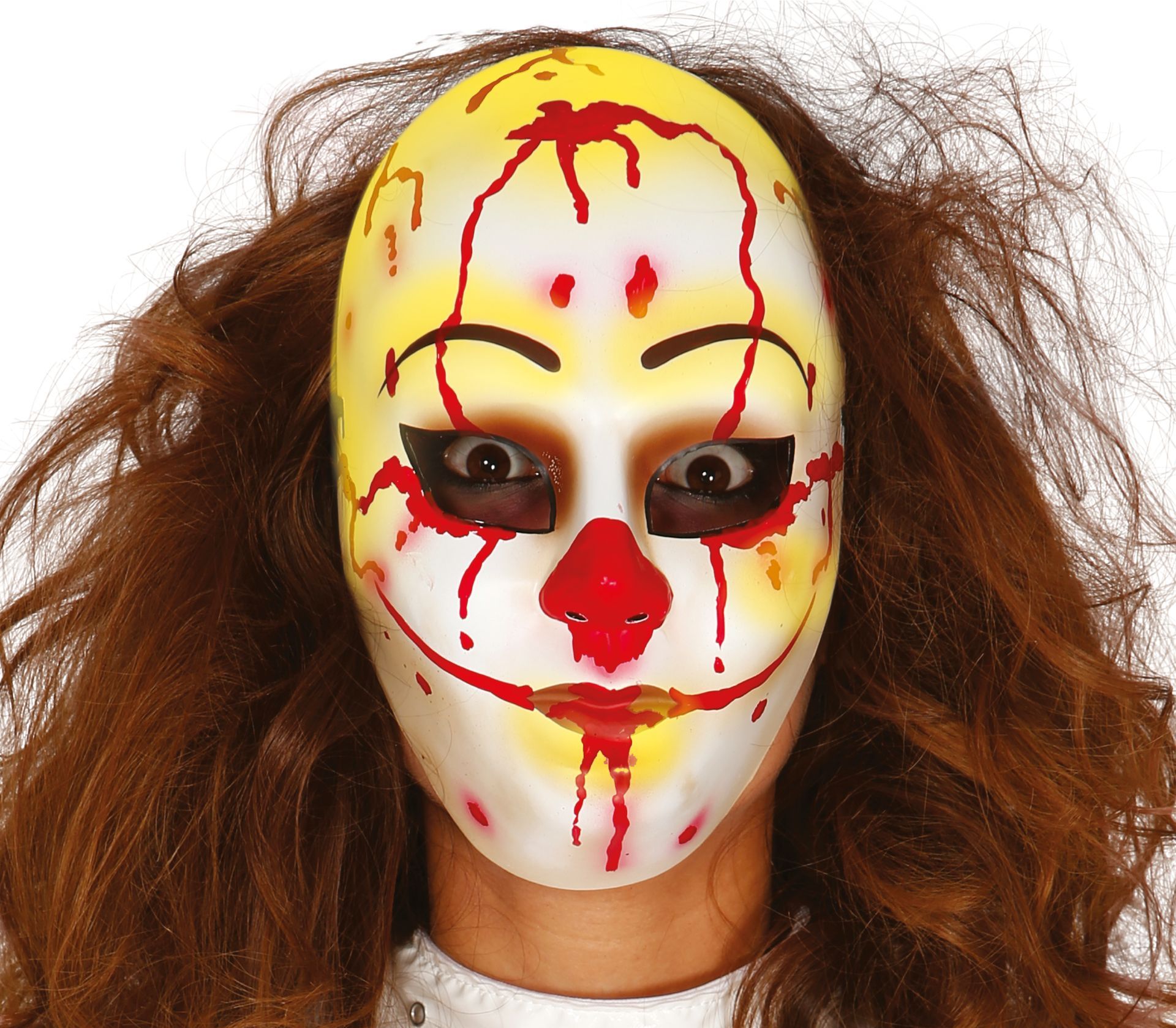 Bloederige clown gezichtsmasker