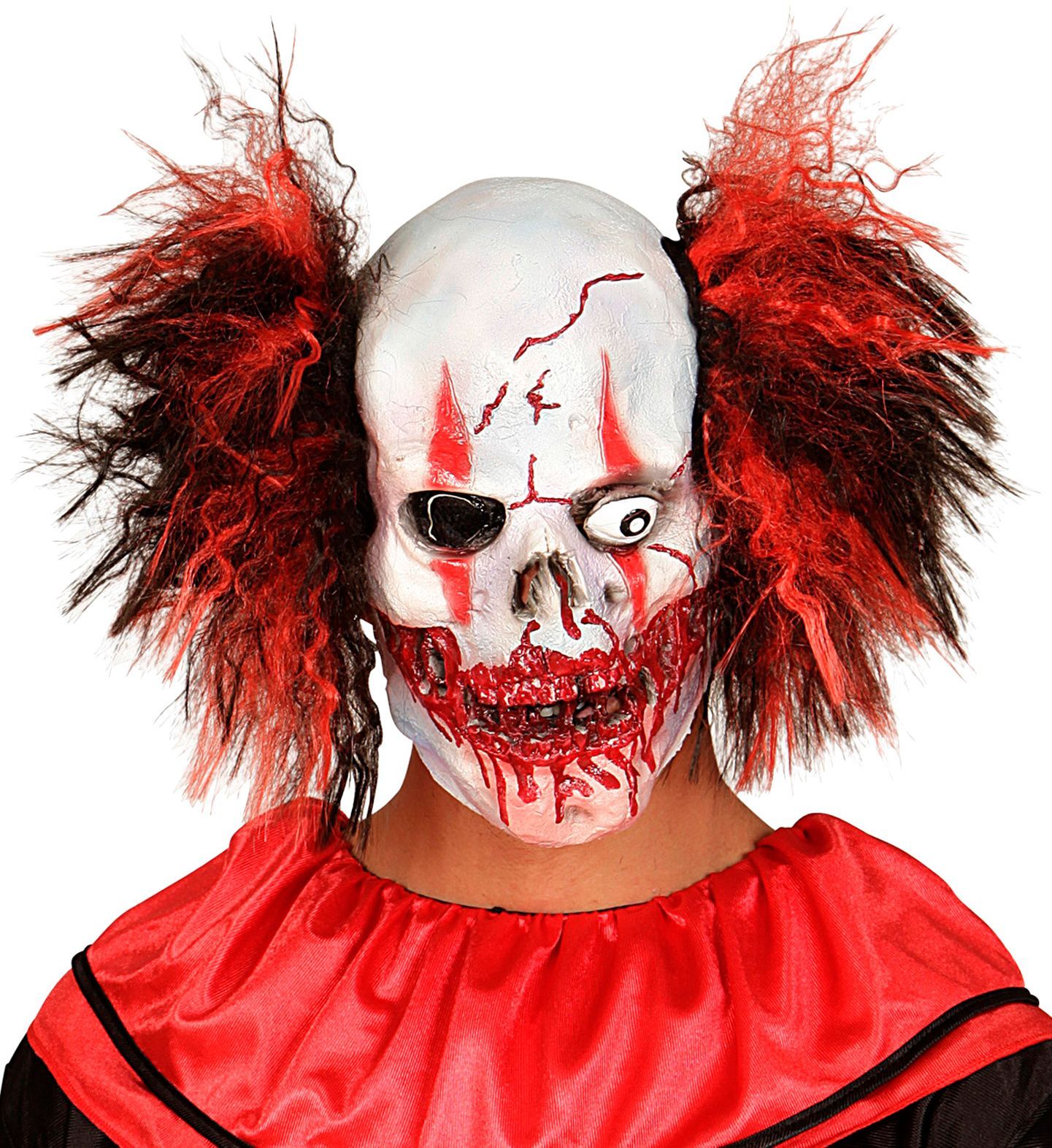 Bloederige horror clown masker