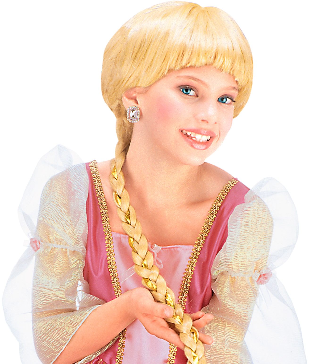 Blonde Rapunzel pruik