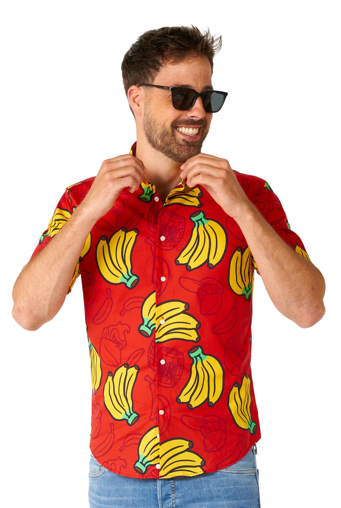 Blouse Donkey Kong shirt Heren Opposuits