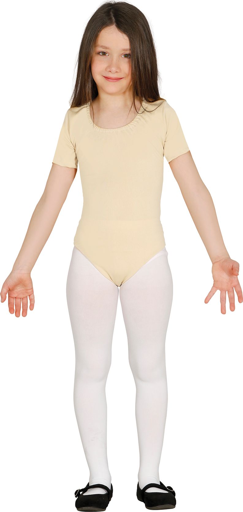 Bodysuit huidskleur meisjes