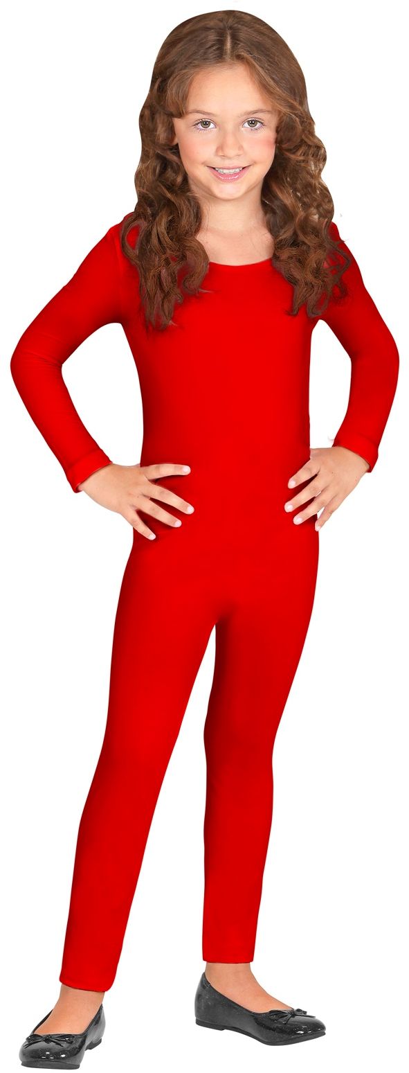 Bodysuit kind rood