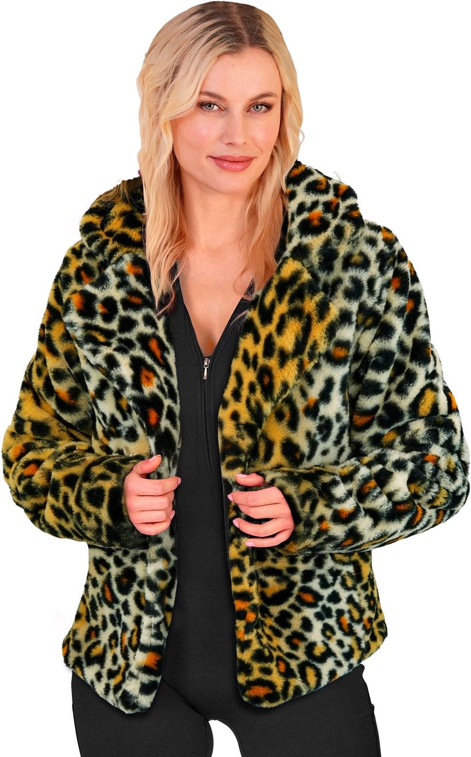 Bontjas Carnaval Festival Luipaard Dames