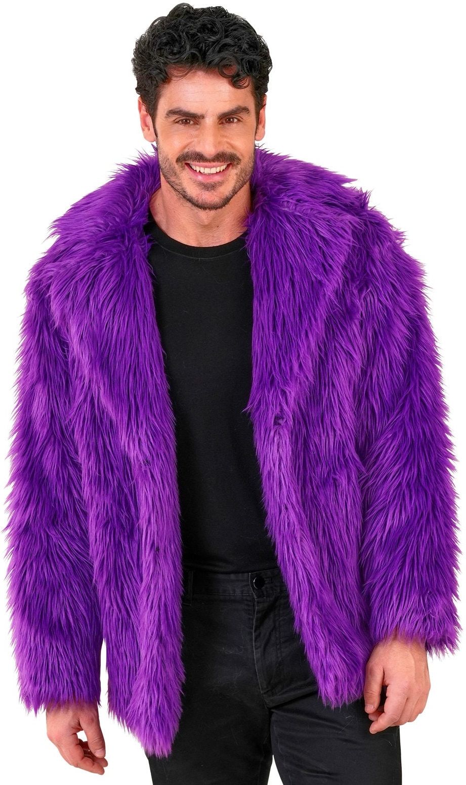 Bontjas Carnaval Festival Paars Heren