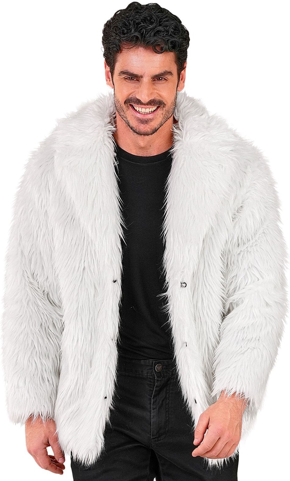 Bontjas Carnaval Festival Wit Heren