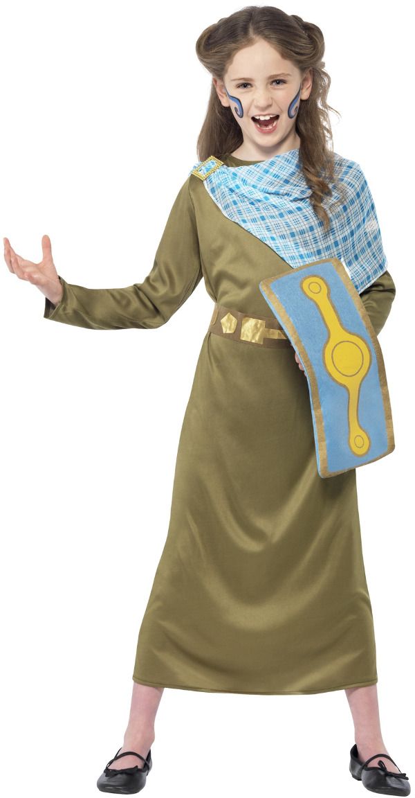 Boudica kostuum groen