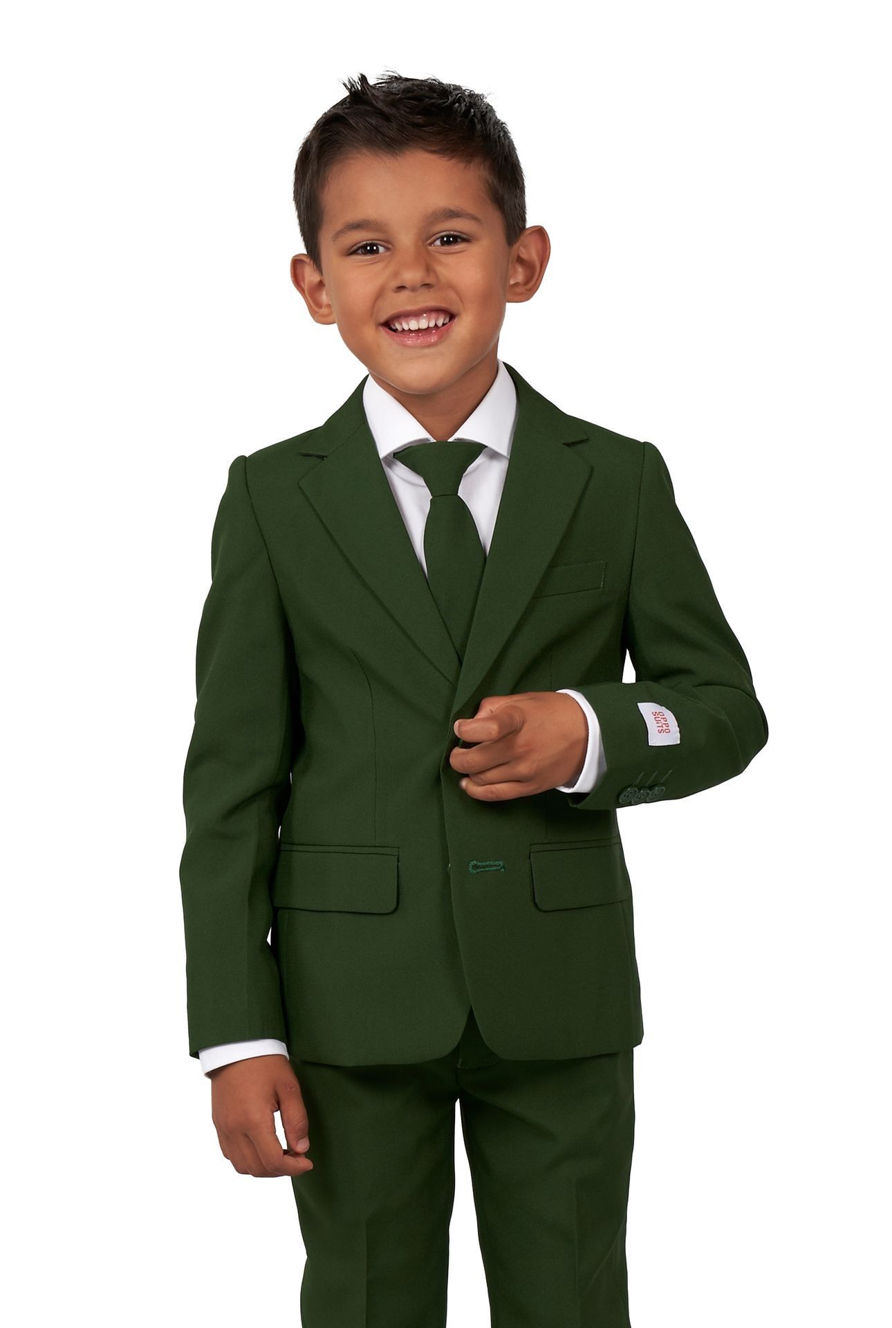 BOYS Glorious Green suit Jongens Opposuits