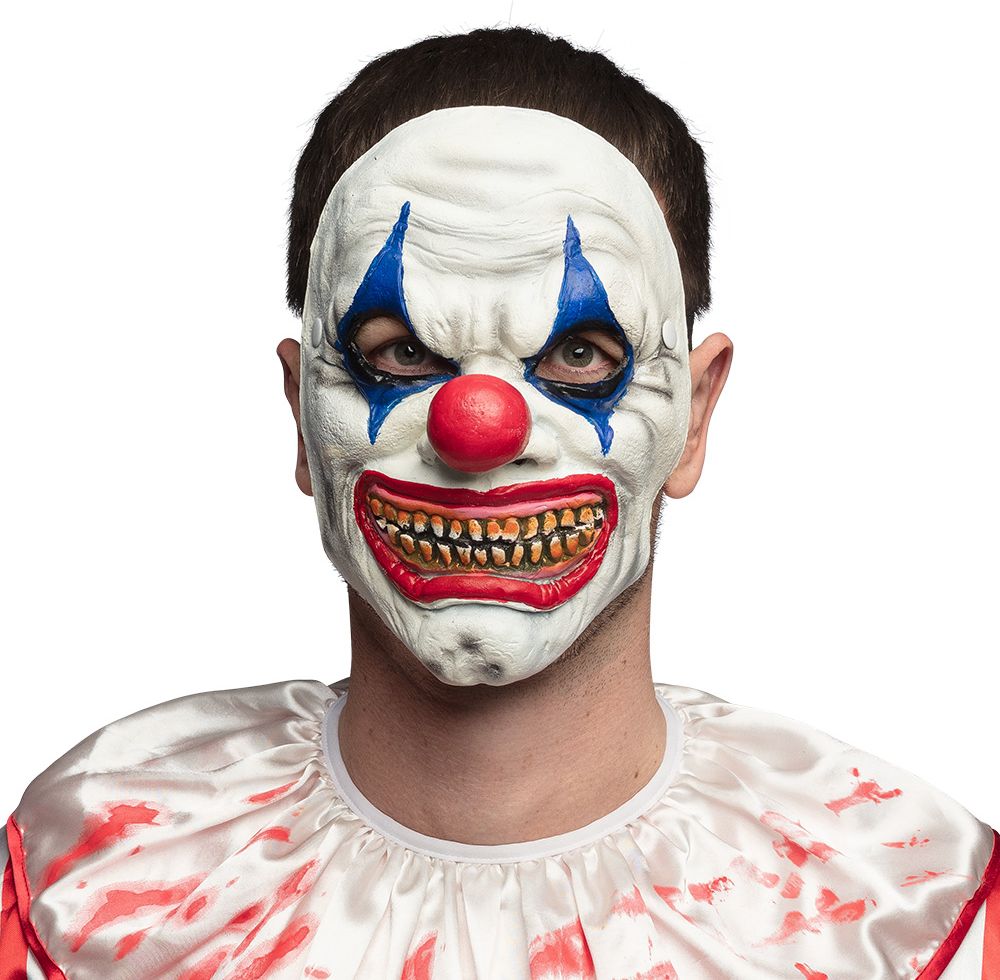 Boze Horror Clown Gezichtsmasker