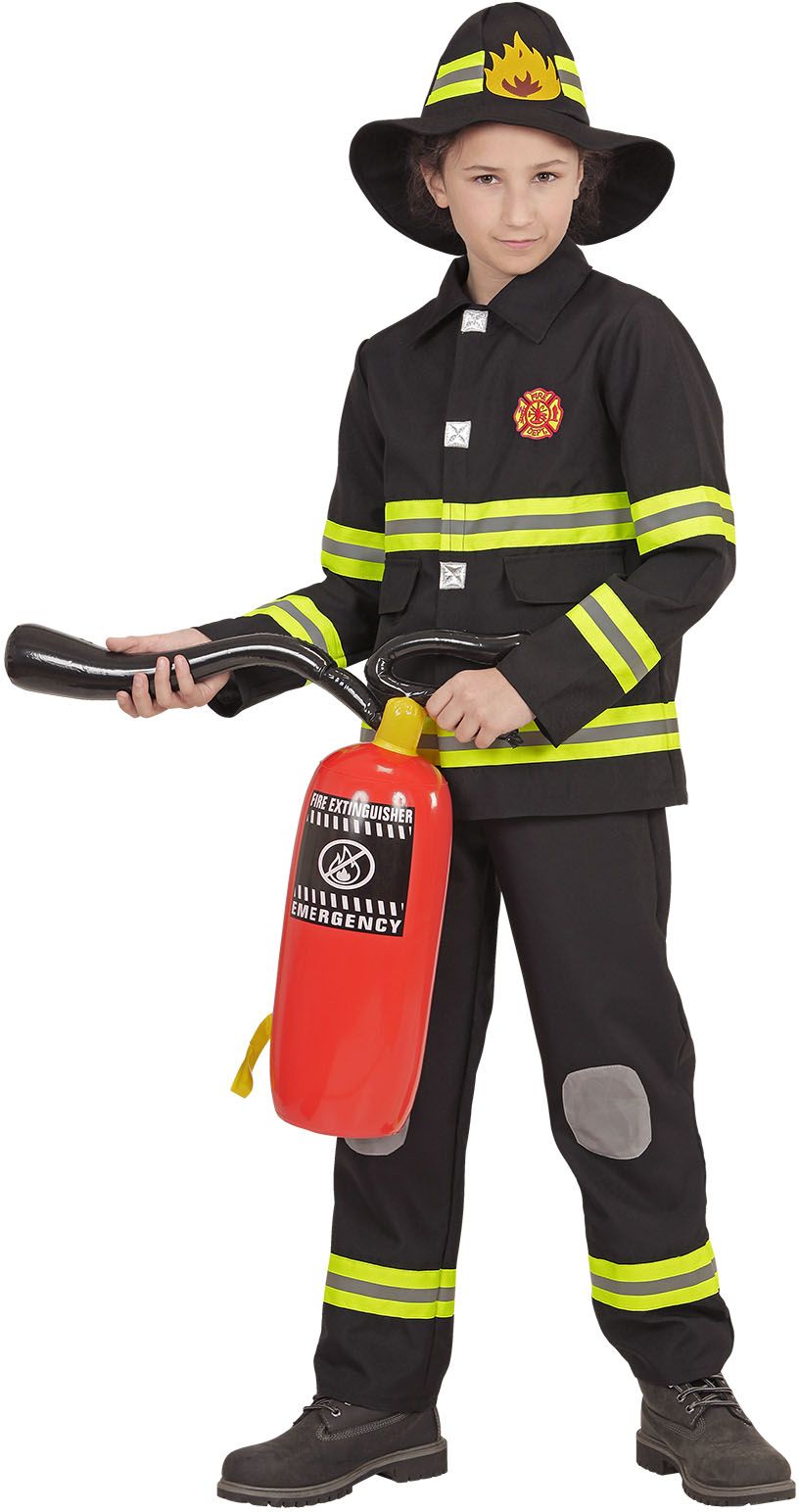 Brandweer carnaval kind