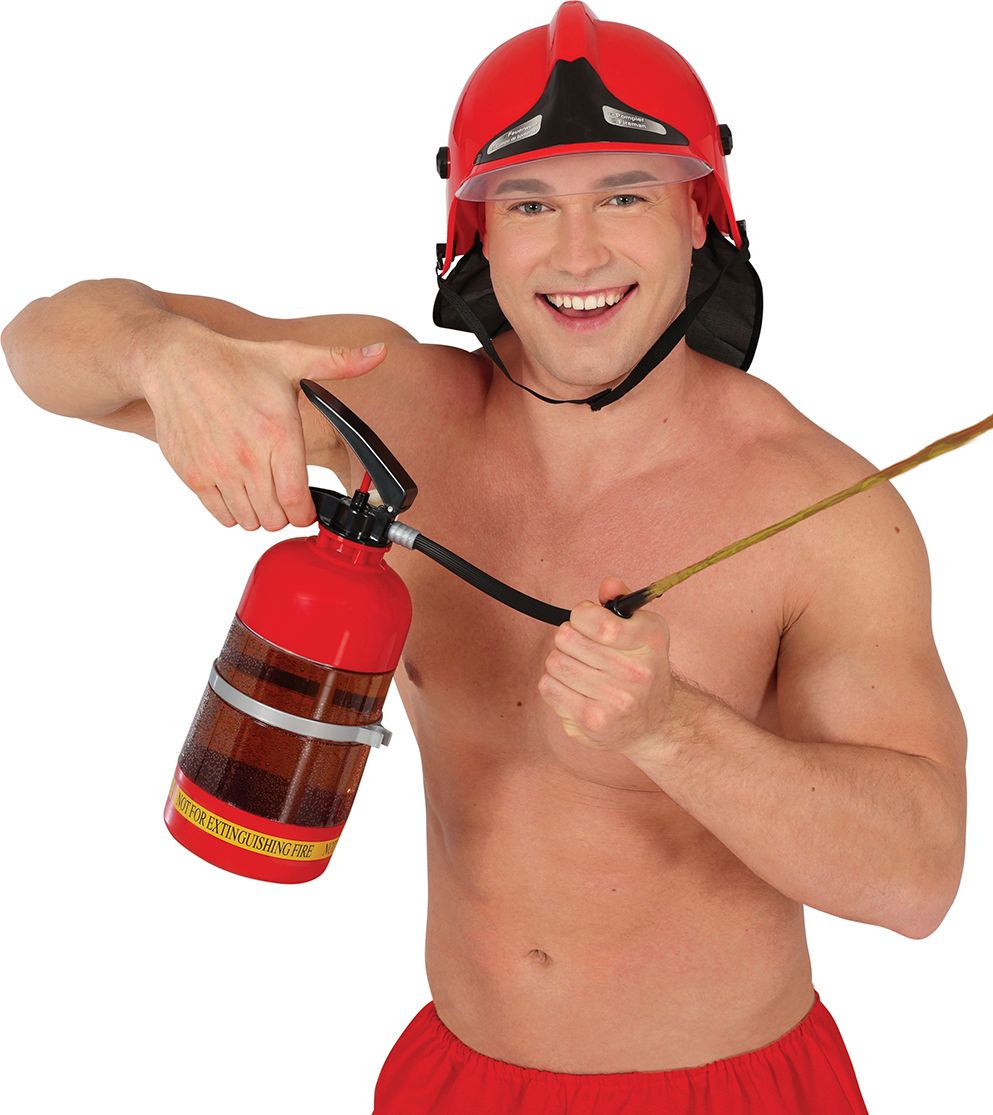 Brandweer Drank Spuitbus Carnaval
