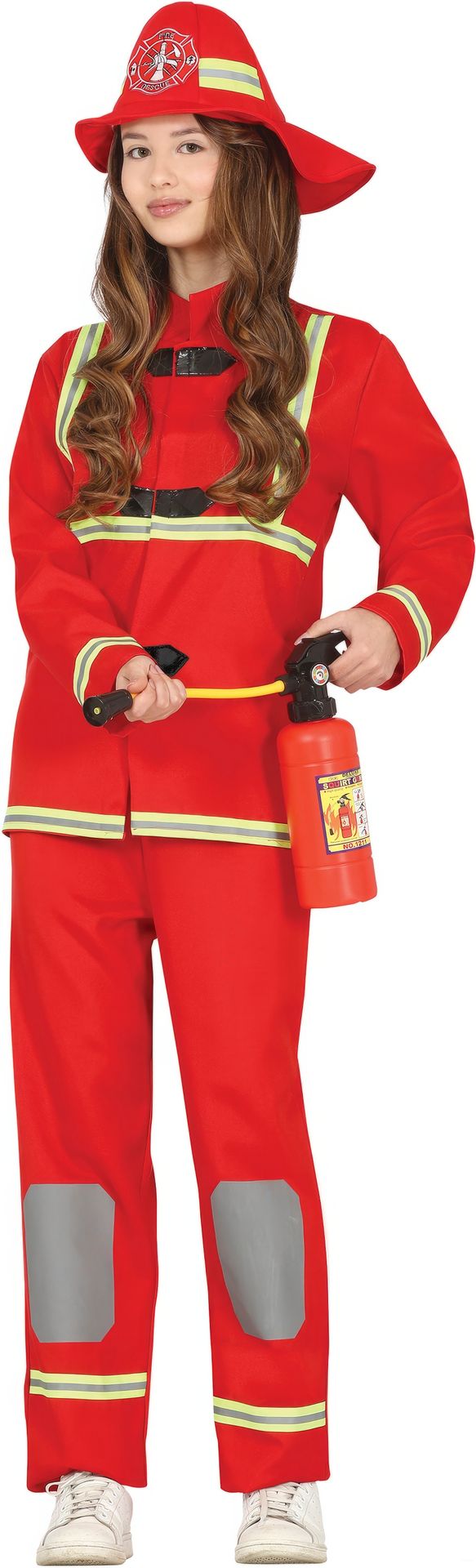 Brandweerman Kostuum Kind 14-16 Jaar