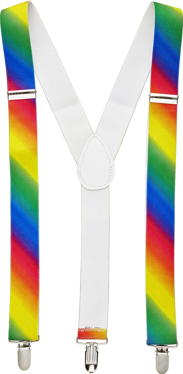 Bretels regenboogkleur