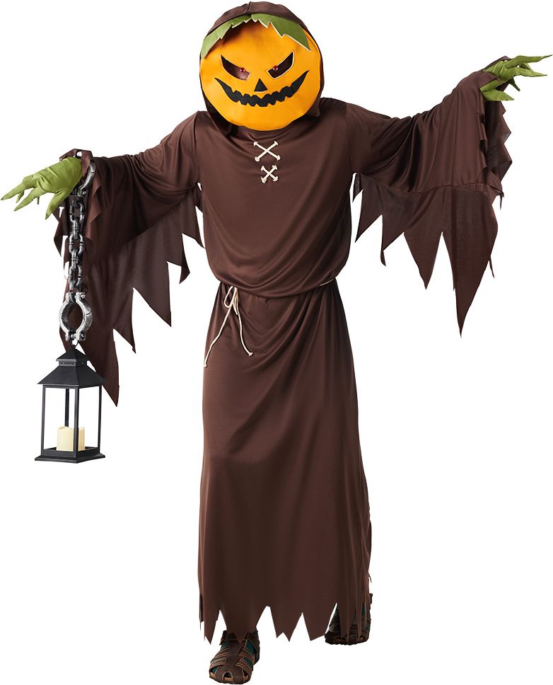 Bruin Halloween Pompoenoutfit Dames en Heren
