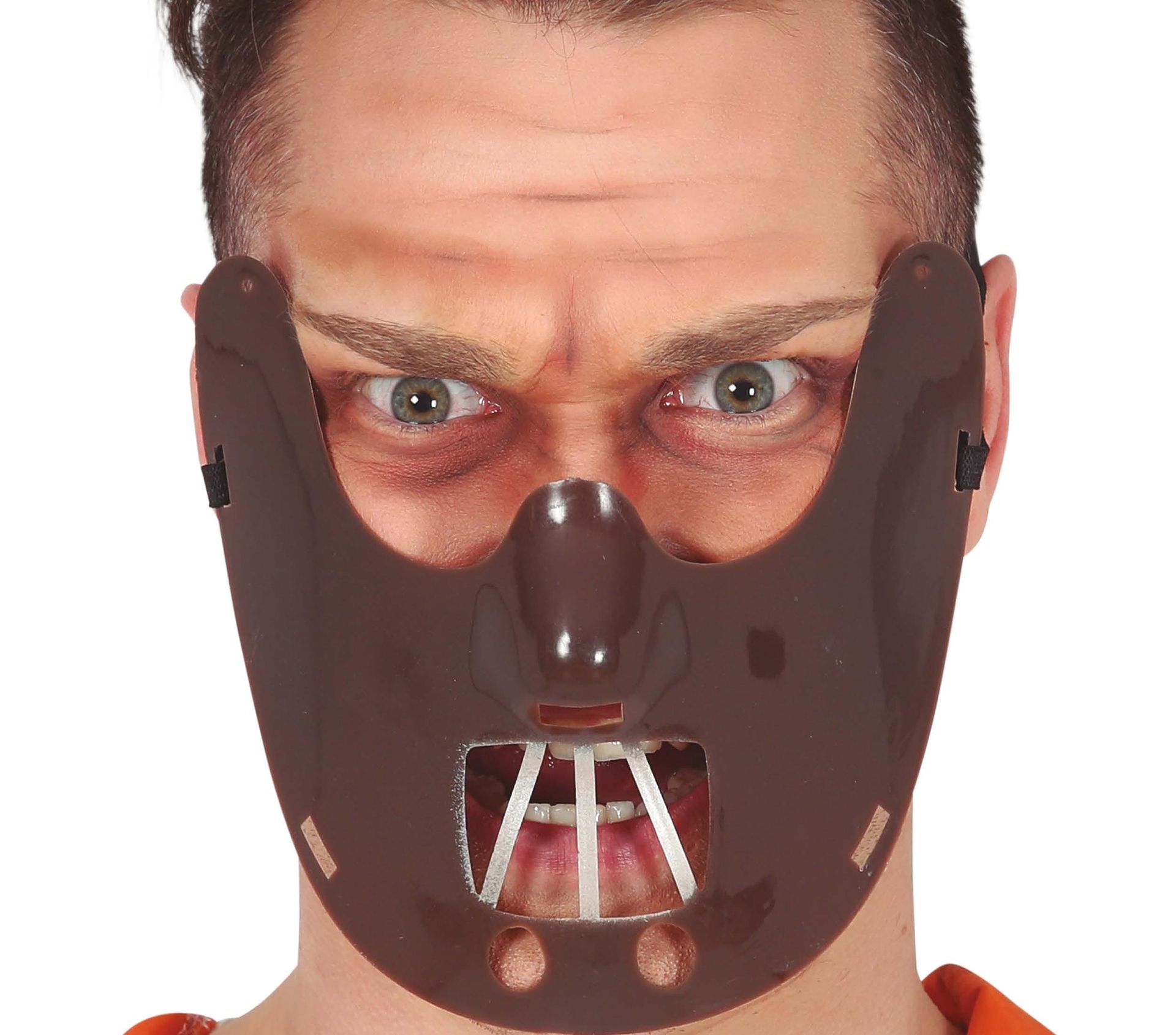 Bruin Hannibal Lecter Masker Halloween