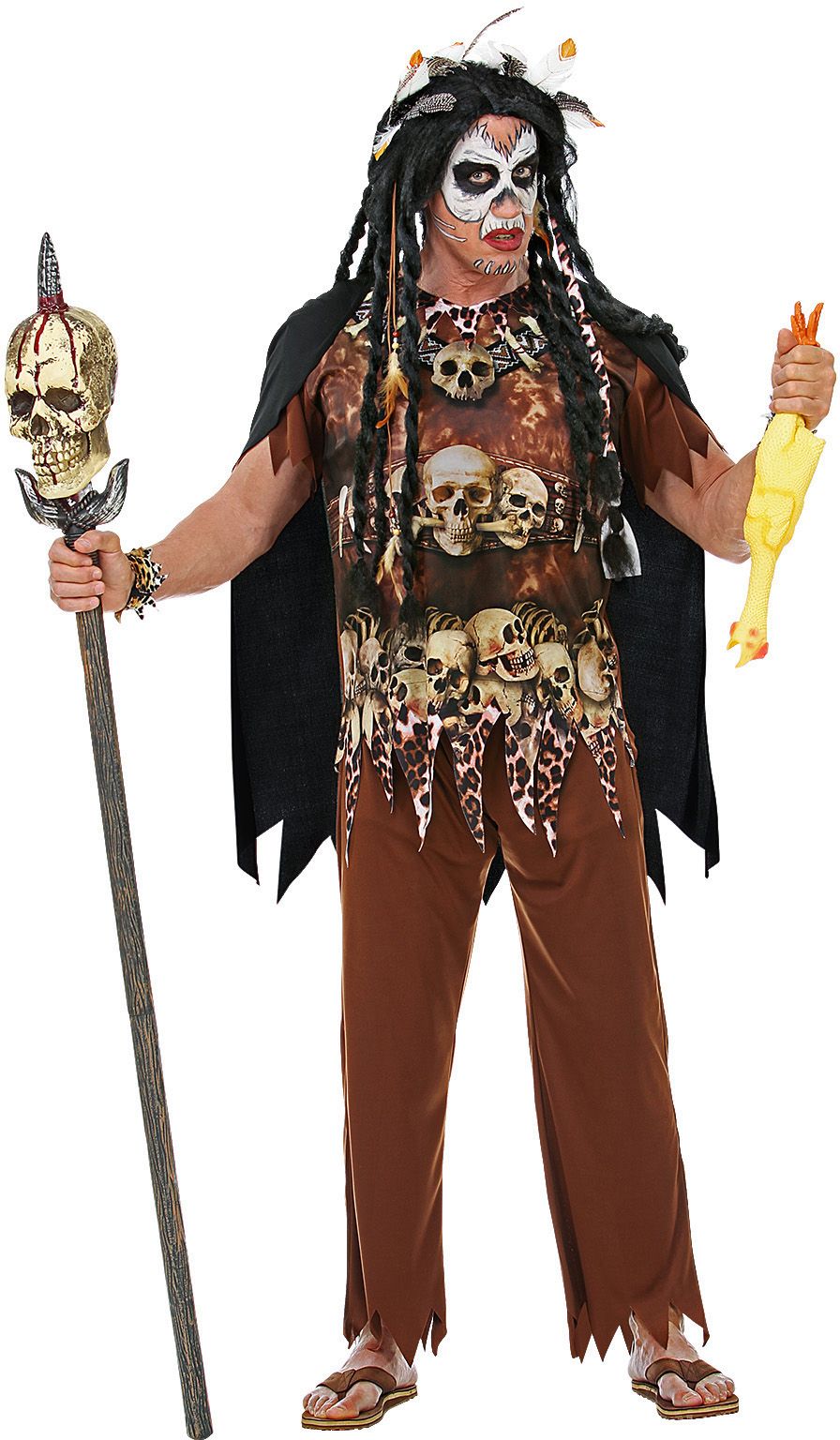 Bruin voodoo outfit man