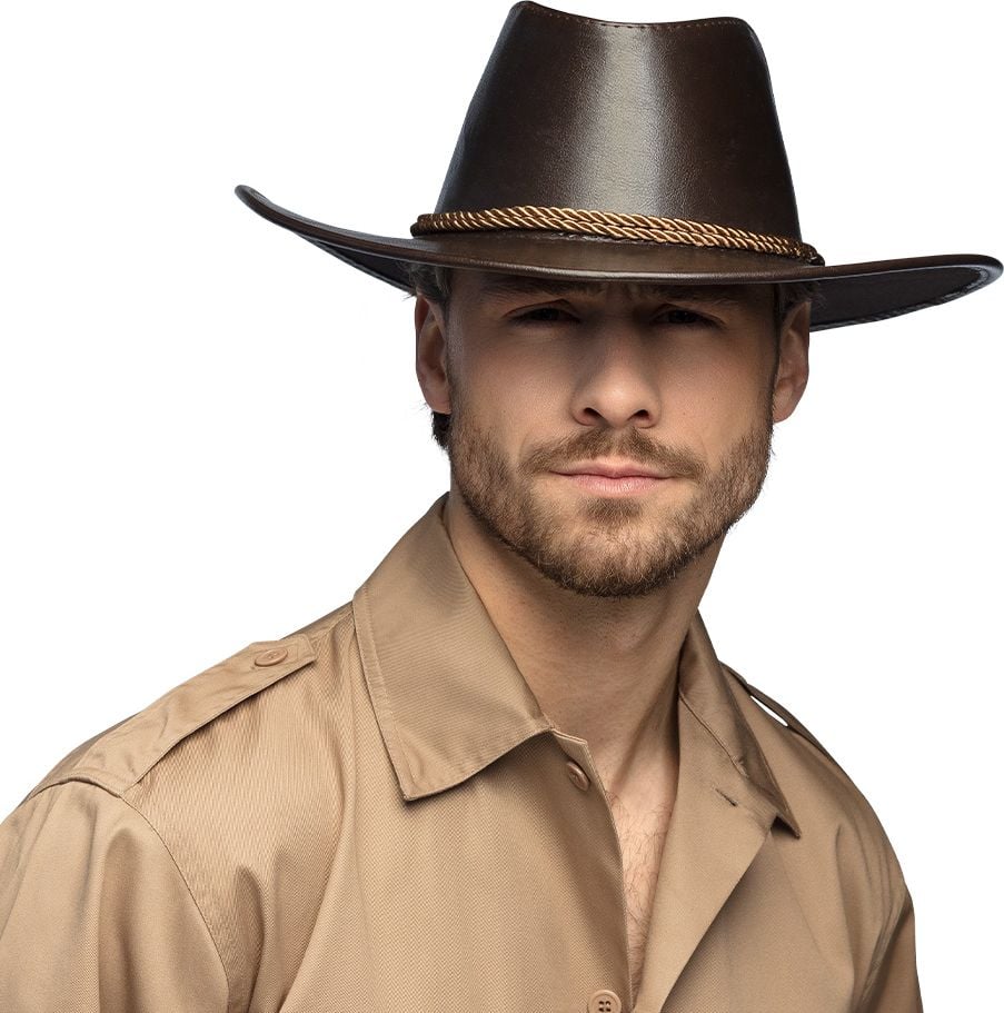 Bruine Australische Outback Hoed