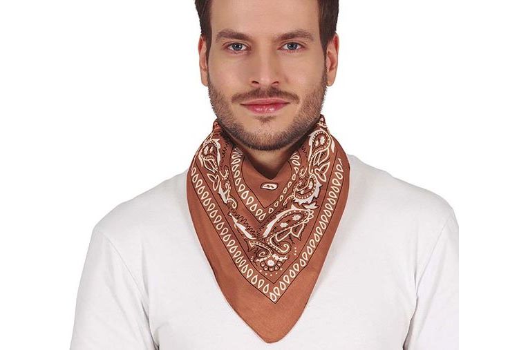 Bruine Biker Bandana