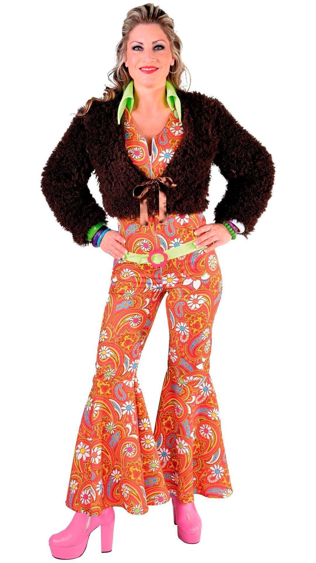 Bruine bolero jas vrouwen
