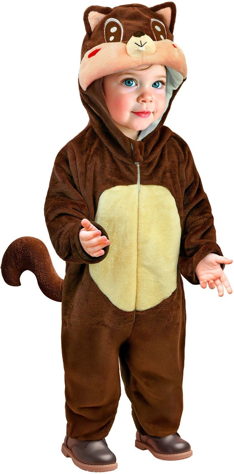 Bruine Eekhoorn Onesie Baby's