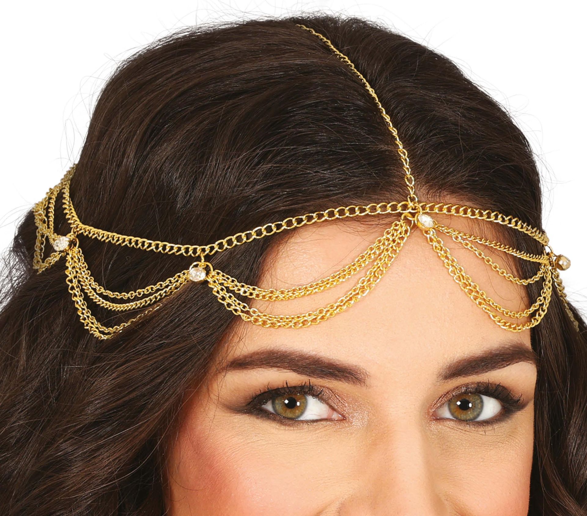 Buikdanseres Gouden Hoofdband