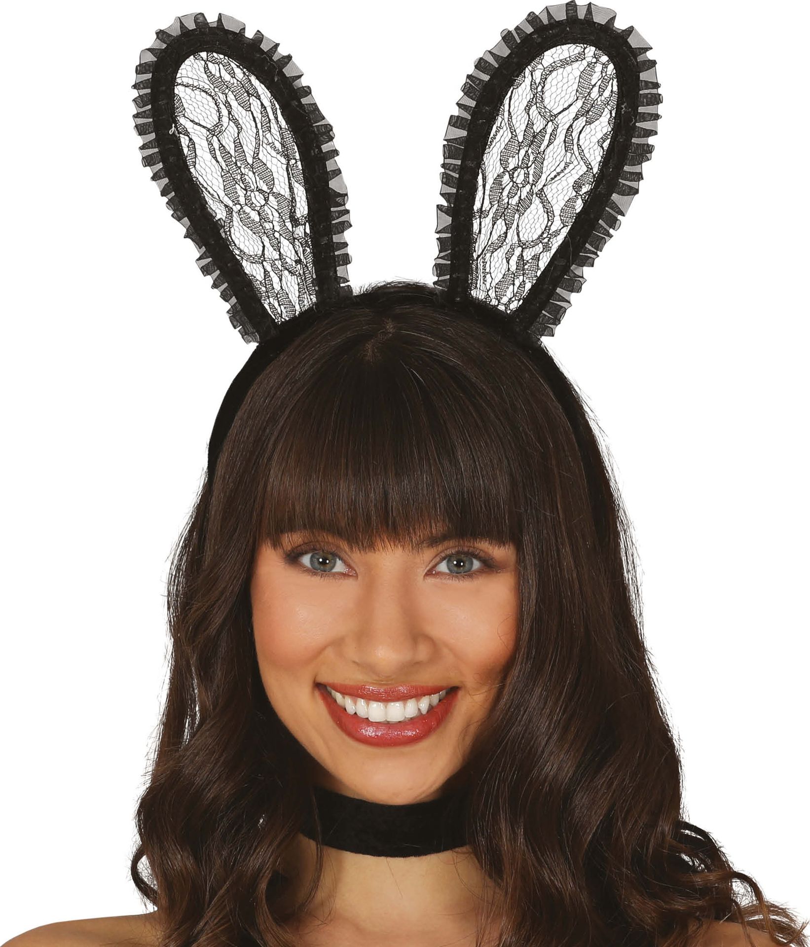 Bunny haarband zwart