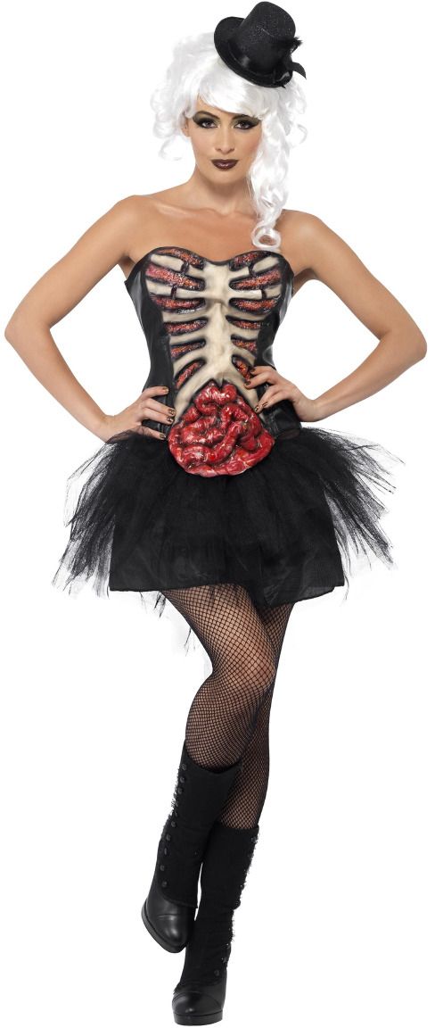 Burlesque horror corset