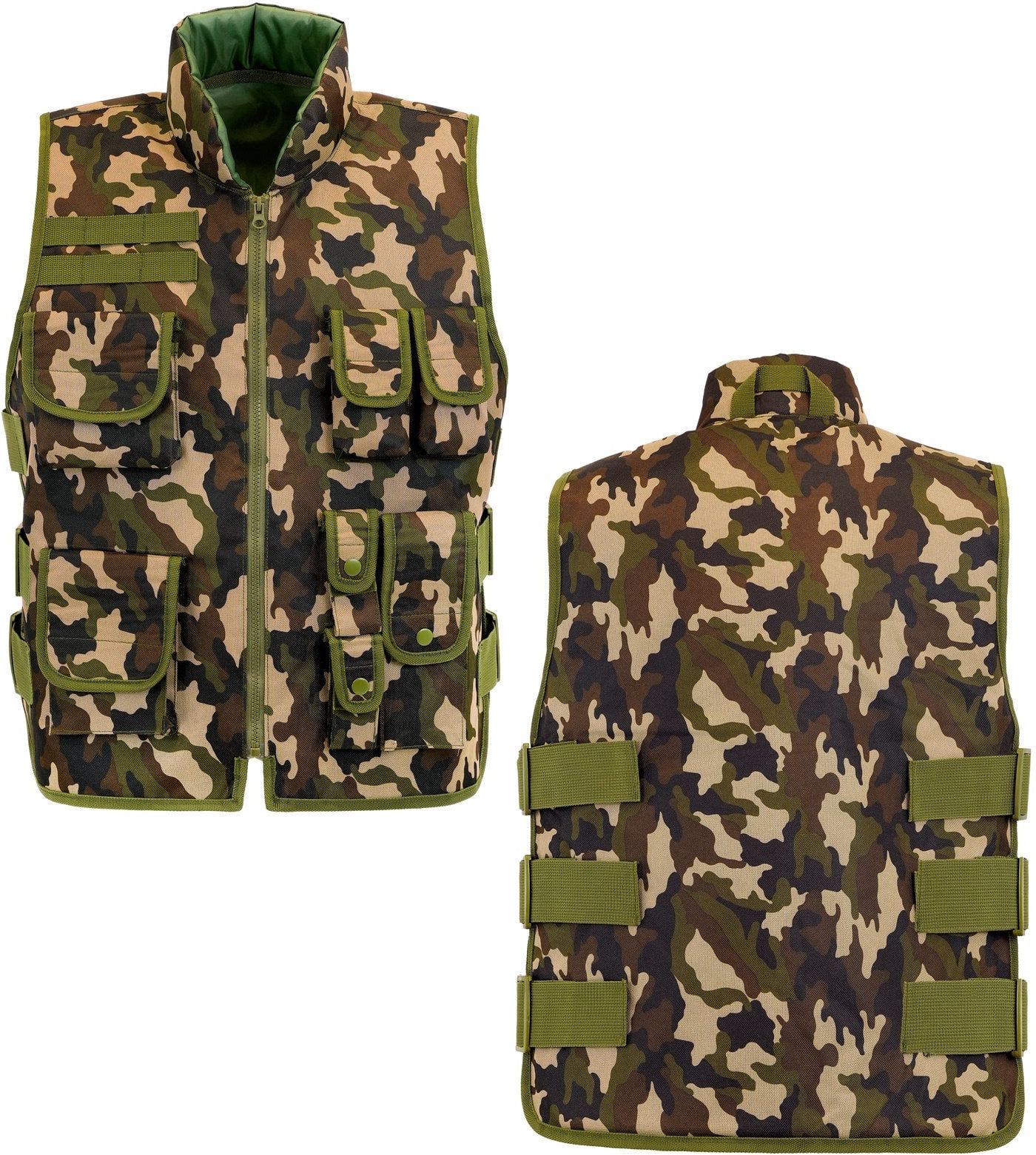 Camouflage Militair Vest Soldaat Heren Dames