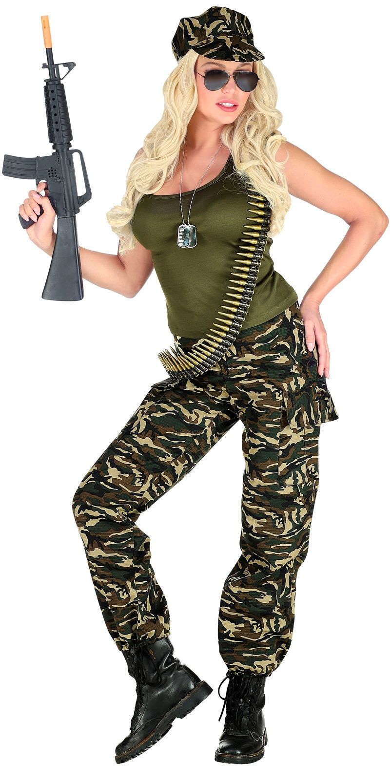 Camouflage outfit dames