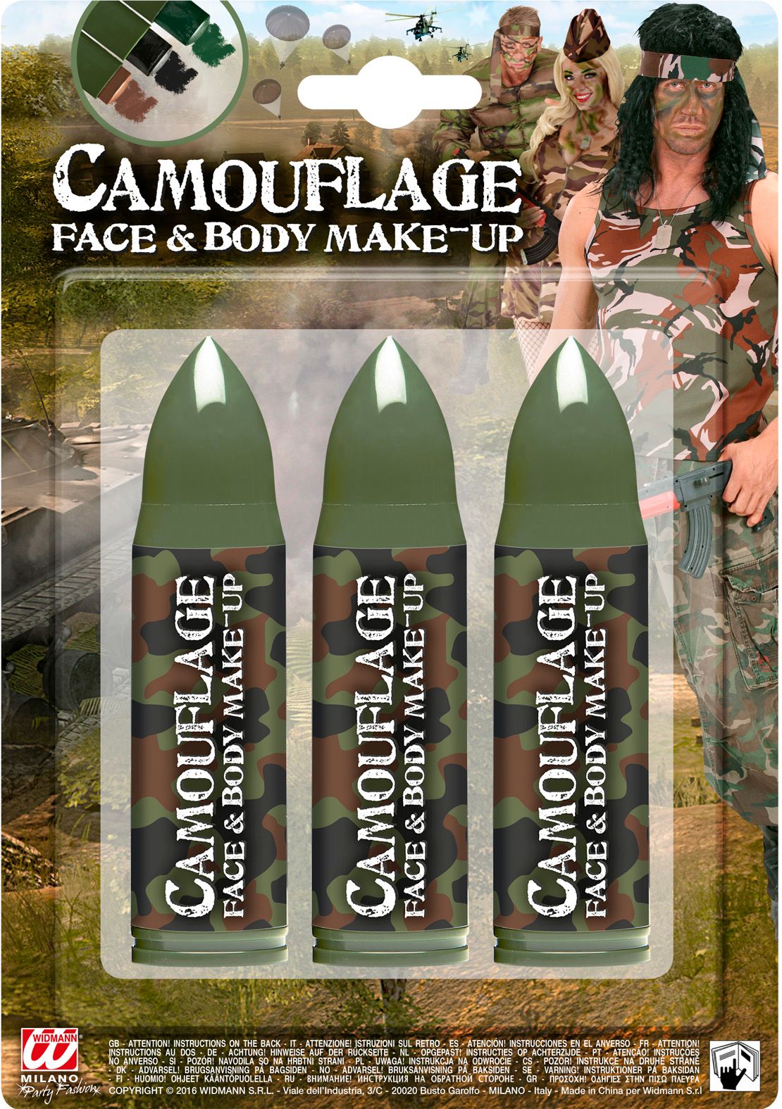 Camouflage schminkstiften