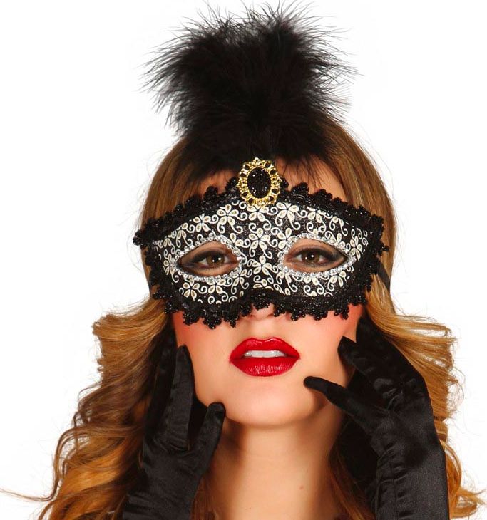 Can Can danseres masker