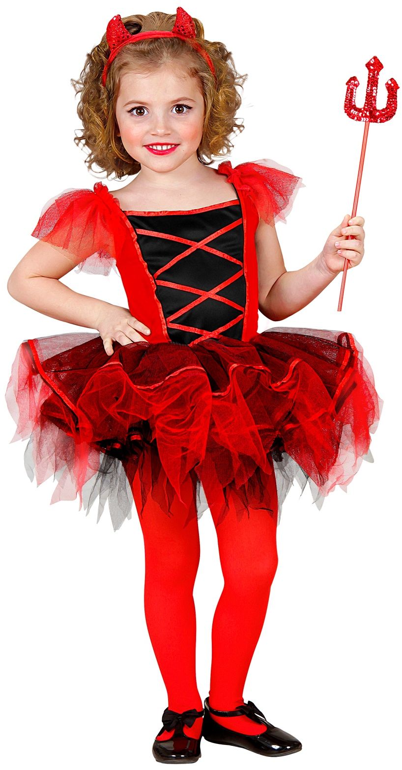 Carnaval duivel jurk meisjes
