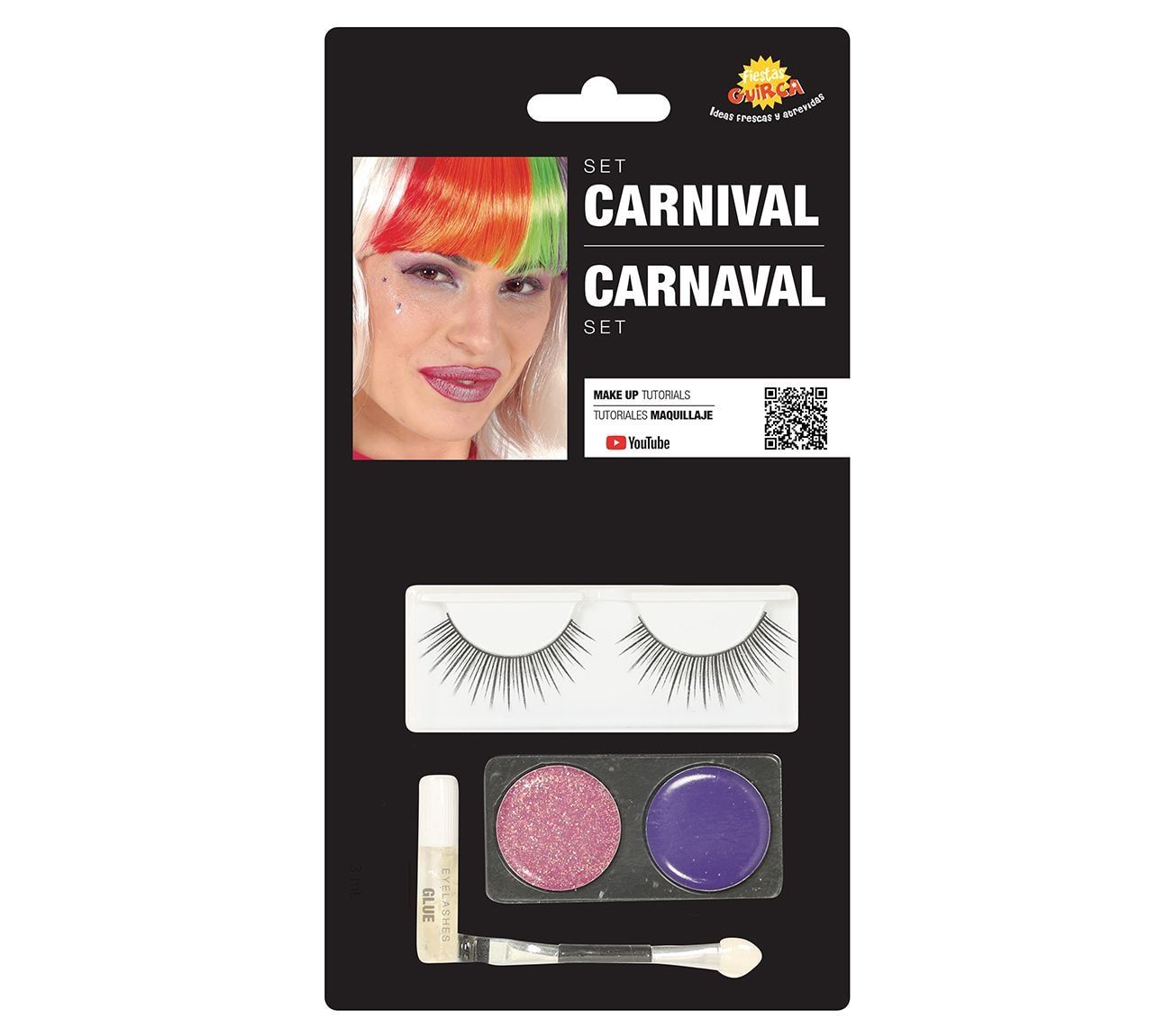 Carnaval make-up setje