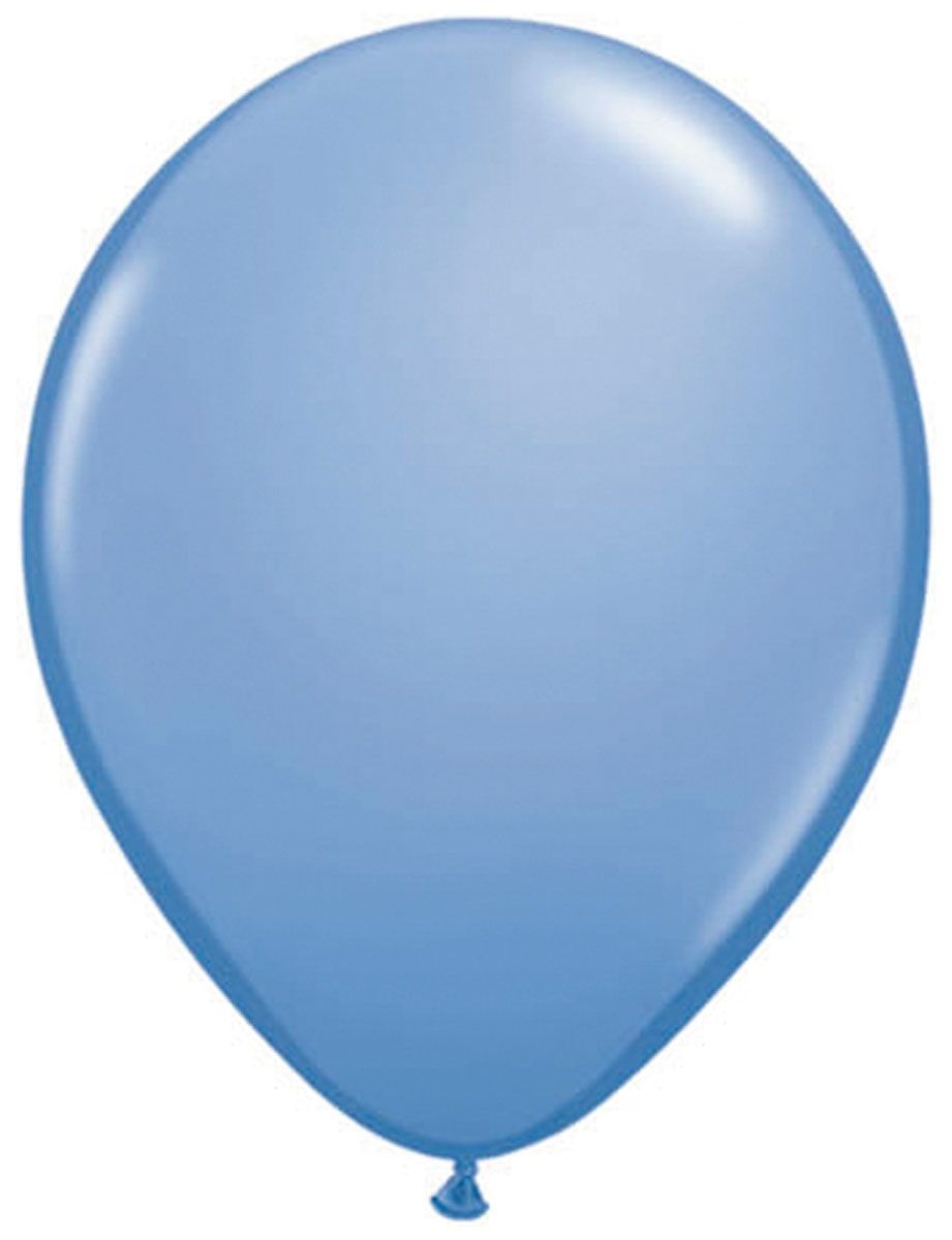 Carribean blue blauwe ballonnen 100 stuks