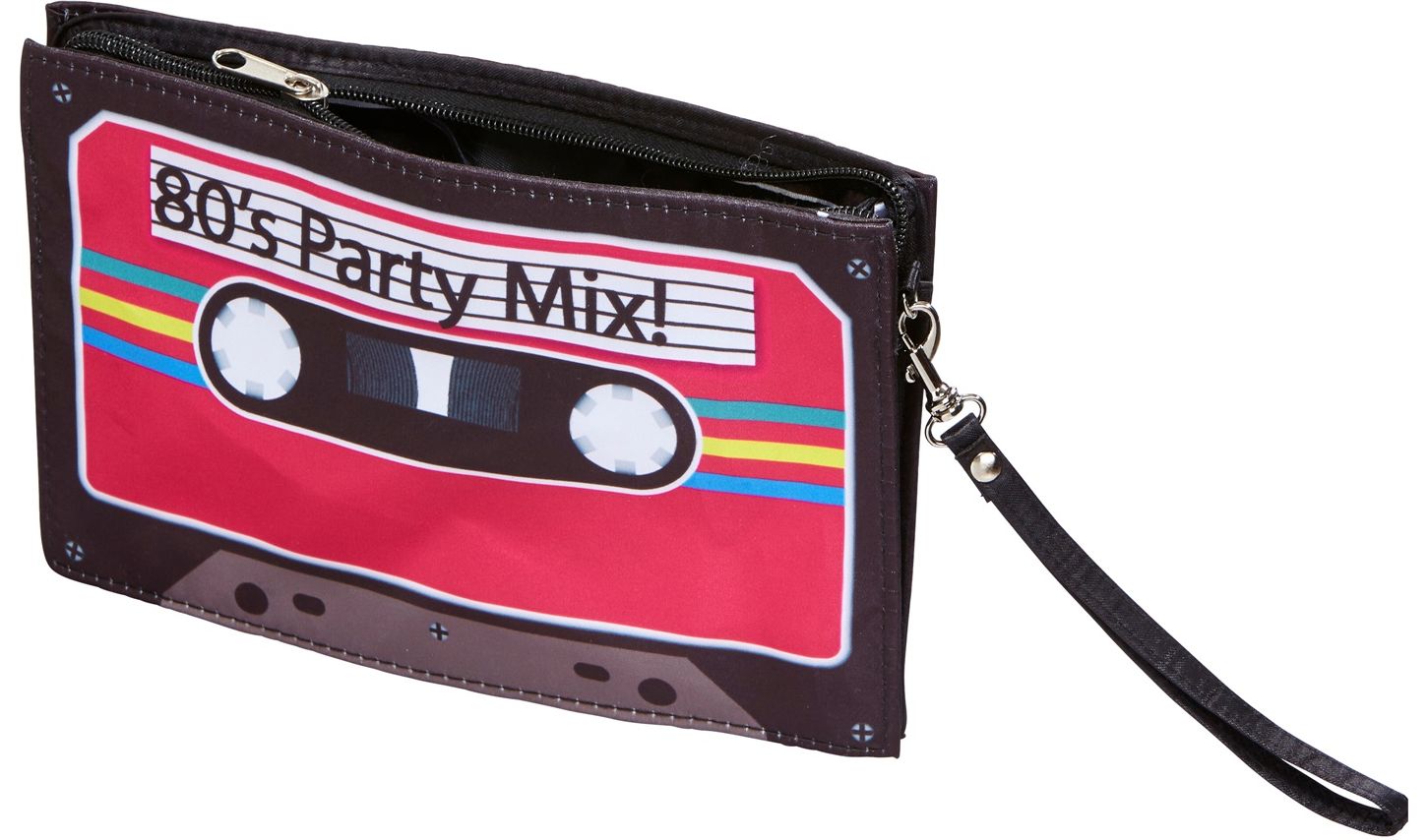 Cassettebandje handtas the 80s